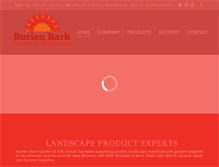 Tablet Screenshot of burienbark.com